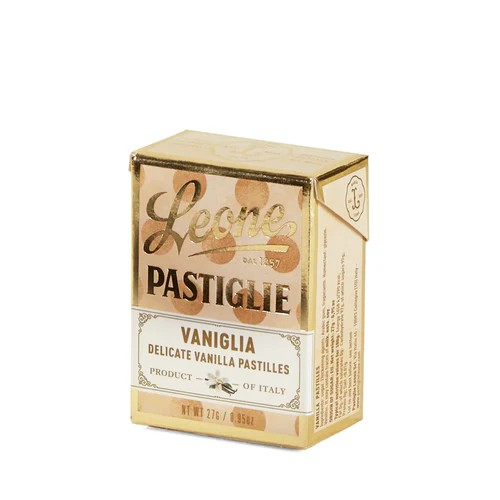 Leone Pastiglie Vanilla Candy in Box