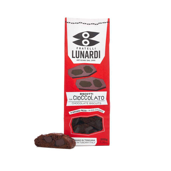 Fratelli Lunardi Chocolate Chunk Biscuits Toscani