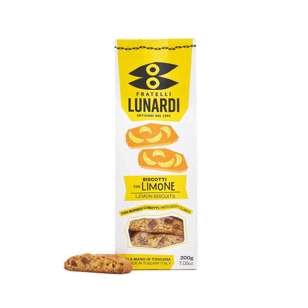 Fratelli Lunardi Crumbly Lemon Biscuits Toscani