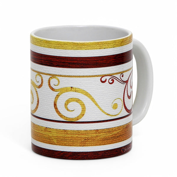 RICCO ITALIA PALIO: SUBLIMART: Ricco Italia Mug White Handle - by Mario Bruno (Design 6405)