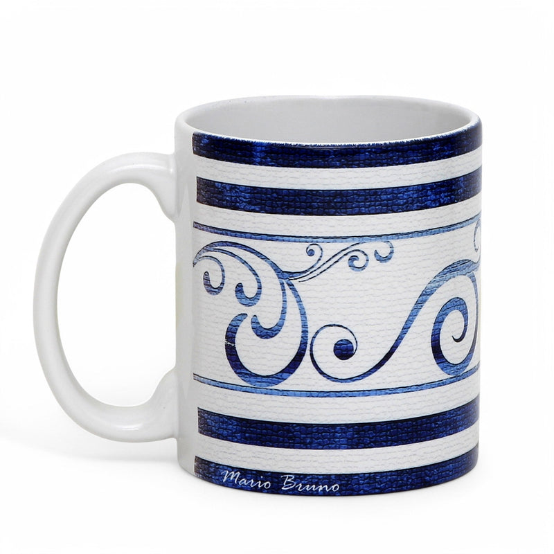 RICCO ITALIA PALIO: SUBLIMART: Ricco Italia Mug White Handle - by Mario Bruno (Design 6409)