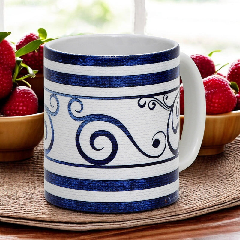 RICCO ITALIA PALIO: SUBLIMART: Ricco Italia Mug White Handle - by Mario Bruno (Design 6409)