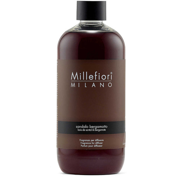 MILLEFIORI MILANO Refill Fragrance Sandalwood & Bergamot 250 ml