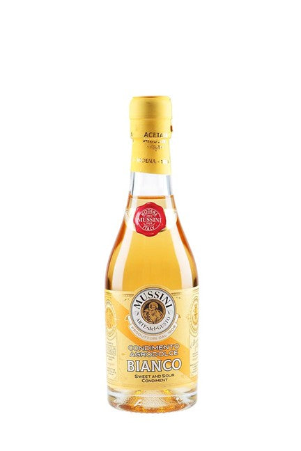 MUSSINI White Balsamic Vinegar Sweet and Sour