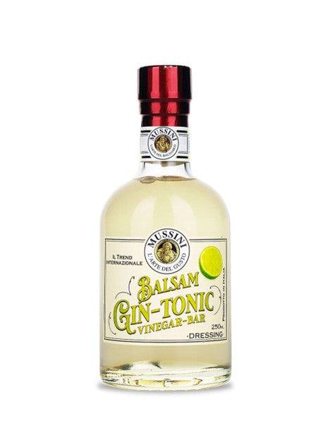 MUSSINI Gin and Tonic Cocktail Balsamic Vinegar Mixer