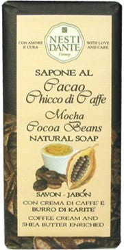 Nesti Dante Chocolate Mocha Coffee Beans Bar Soap