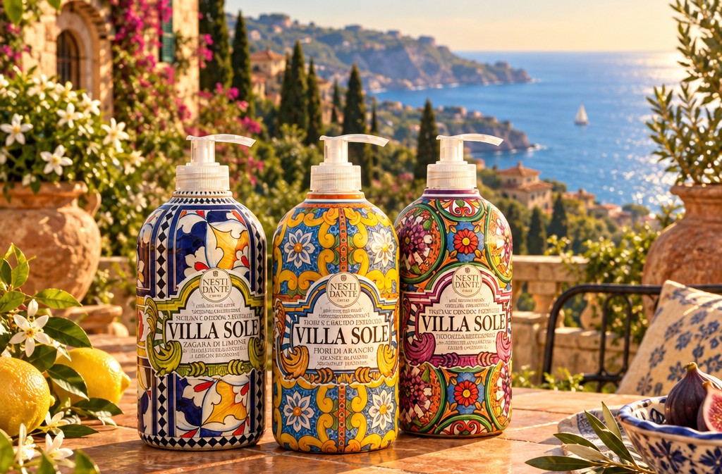 Nesti Dante Villa Sole Liquid Soap Collection