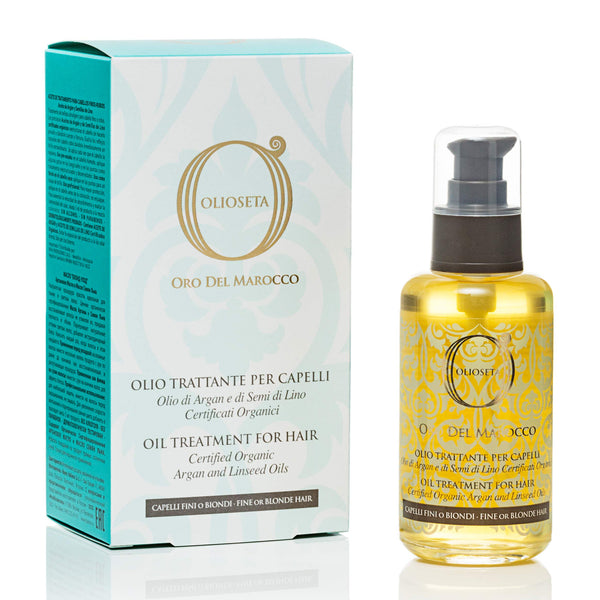 Olioseta Oro del Marocco Oil Treatment for Fine or Blond Hair 100 ml