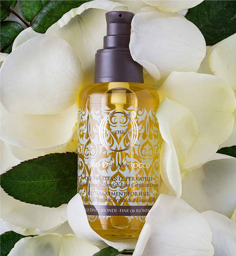 Olioseta Oro del Marocco Oil Treatment for Fine or Blond Hair 100 ml