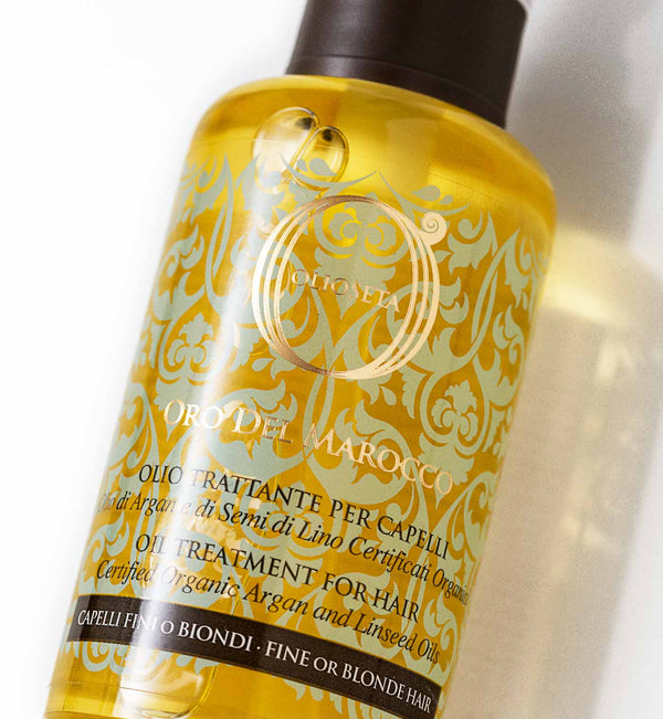 Olioseta Oro del Marocco Oil Treatment for Fine or Blond Hair 100 ml