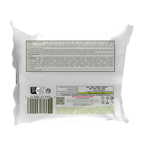 OLIVELLA Daily Hydra Cleansing Wipes 30pk