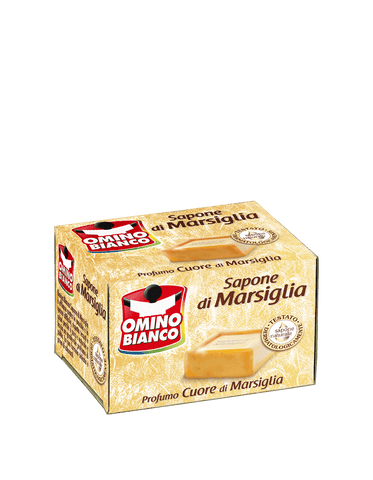 Omino Bianco Laundry Soap Cuore di Marsiglia - Thumbnail 2