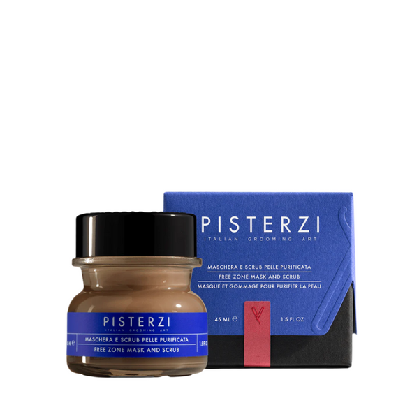 Pisterzi Italian Grooming Art: Free Zone Face Mask and Scrub
