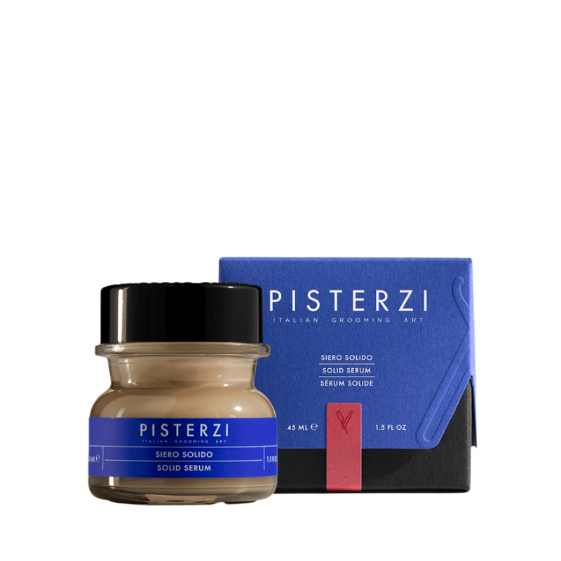 Pisterzi Italian Grooming Art: Solid Serum for Face & Beard