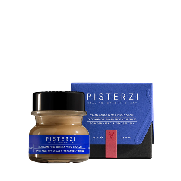 Pisterzi Italian Grooming Art: Face and Eye Guard Treatment Phase