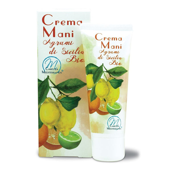 Carezza Mediterranea Organic Sicilian Citrus Hand Cream