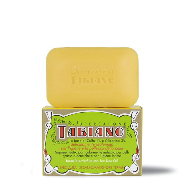 Tabiano Sulfur Super Bar Soap 125 gr (Linea Supersapone)