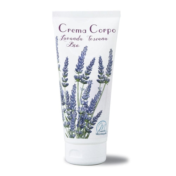Carezza Mediterranea Organic Tuscan Lavender Body Cream 200 ml