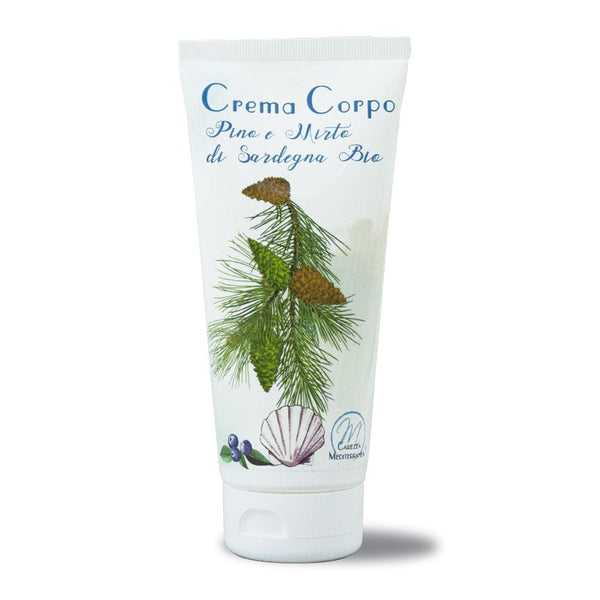 Carezza Mediterranea Organic Pine and Sardinian Myrtle Body Cream