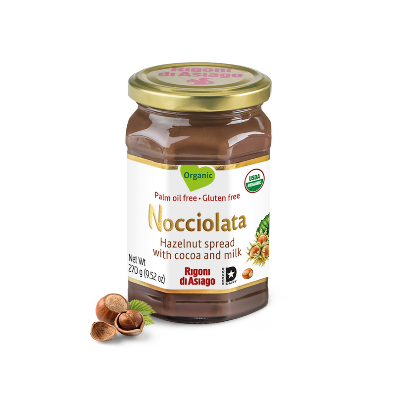 RIGONI DI ASIGO Nocciolata Organic Hazelnut Spread 270 gr