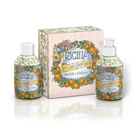 Le Maioliche Art Edition Gift Set: Ischia Shower Gel & Body Cream
