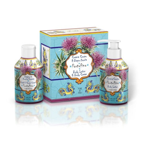 Le Maioliche Art Edition Gift Set: Portofino Shower Gel & Body Cream