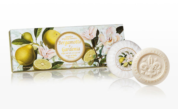 Saponificio Artigianale Fiorentino Soap Set Bergamot & Gardenia