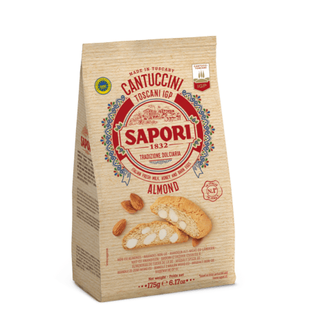 Sapori Crisp Almond Biscotti Cantuccini 175 gr