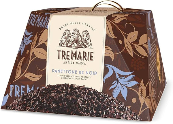 Tre Marie Panettone Re Noir (Extra Dark Chocolate) 900 grams