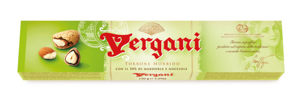 Vergani Italian Classic Soft Torrone with Almonds