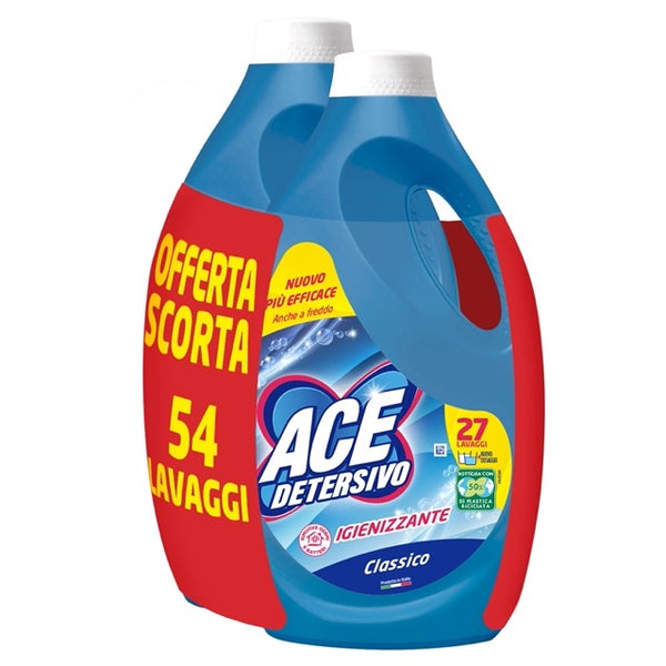 Ace Classic Sanitizing Liquid Laundry Detergent Double Pack
