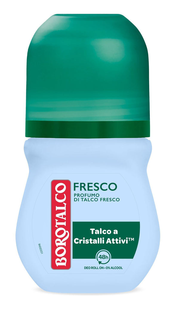 Borotalco Deodorant Roll-On Fresh Talc 50 ml