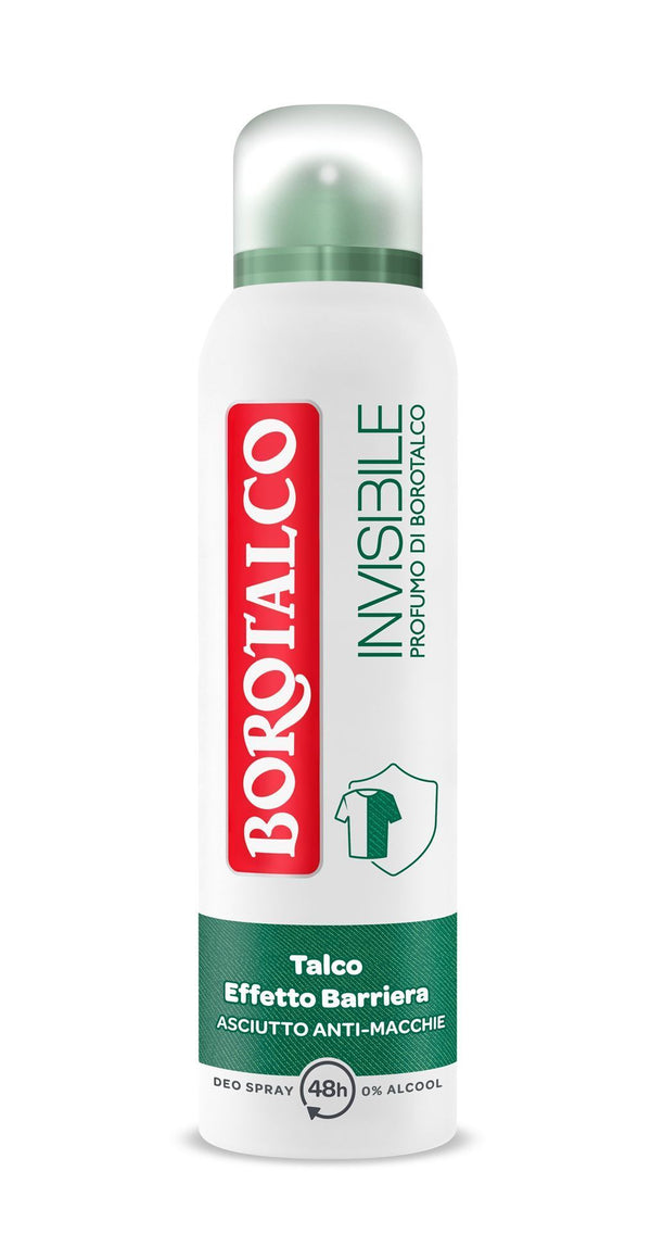 Borotalco Deodorant Invisible Green Spray 150 ml