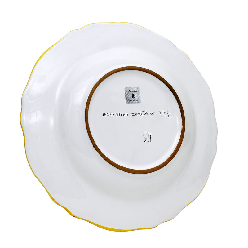 RAFFAELLESCO DELUXE: 3 Pieces Place Setting (White Center)