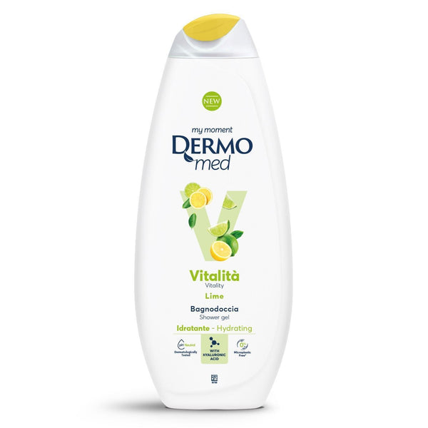 Dermomed Vitality Bath & Shower Gel Lime 650 ml