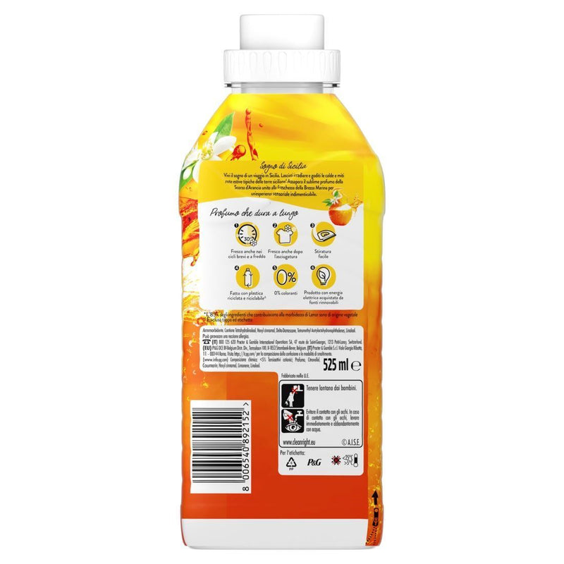 Lenor Concentrated Laundry Softener Elisir Sogno di Sicilia 525 ml