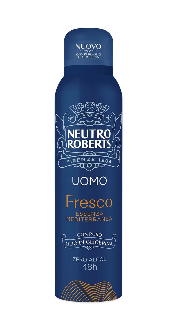 Neutro Roberts Men Deodorant Spray 150 ml Fresco Essenza Mediterranea