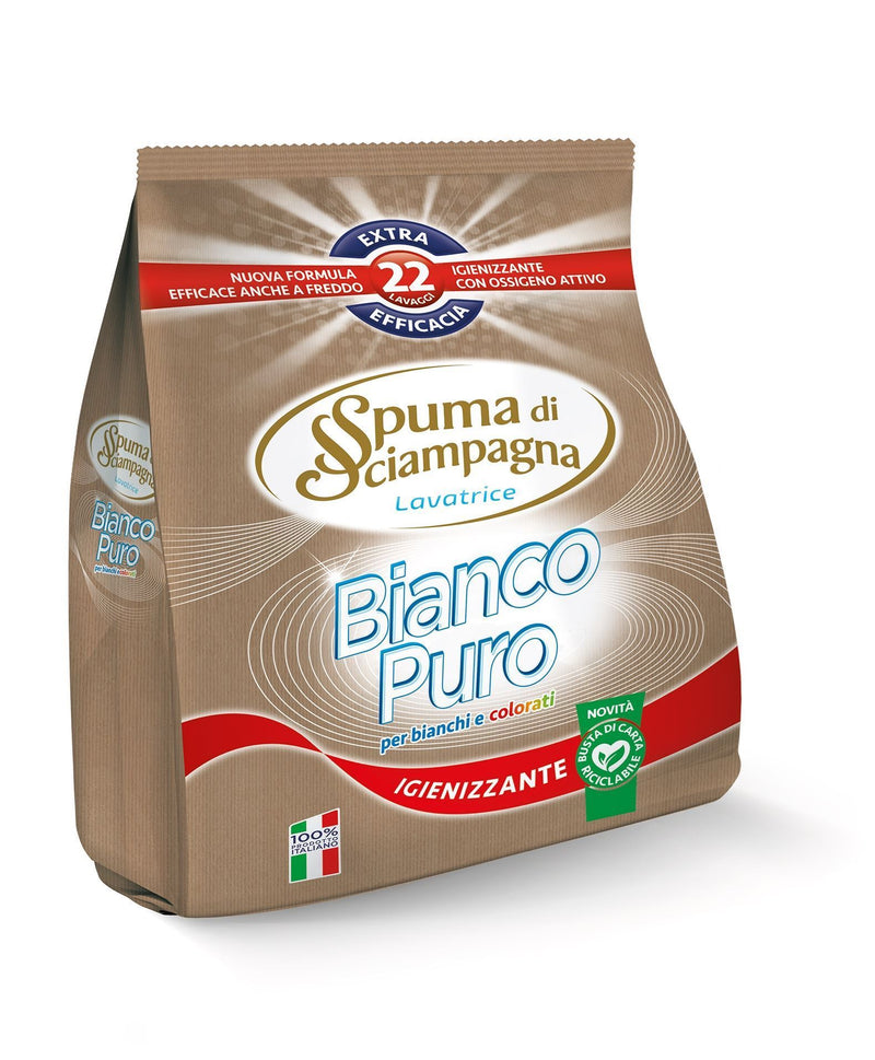 Spuma di Sciampagna Powder Detergent Bianco Puro