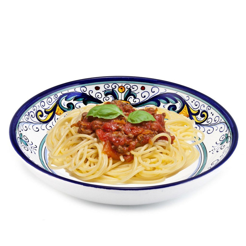 VECCHIA DERUTA: Risotto/Pasta/Cioppino round shallow coupe bowl