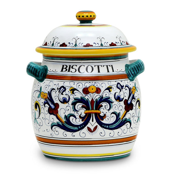 RICCO DERUTA: Traditional Biscotti Jar