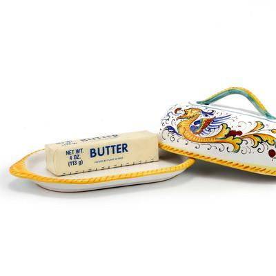 RAFFAELLESCO: Butter dish with cover