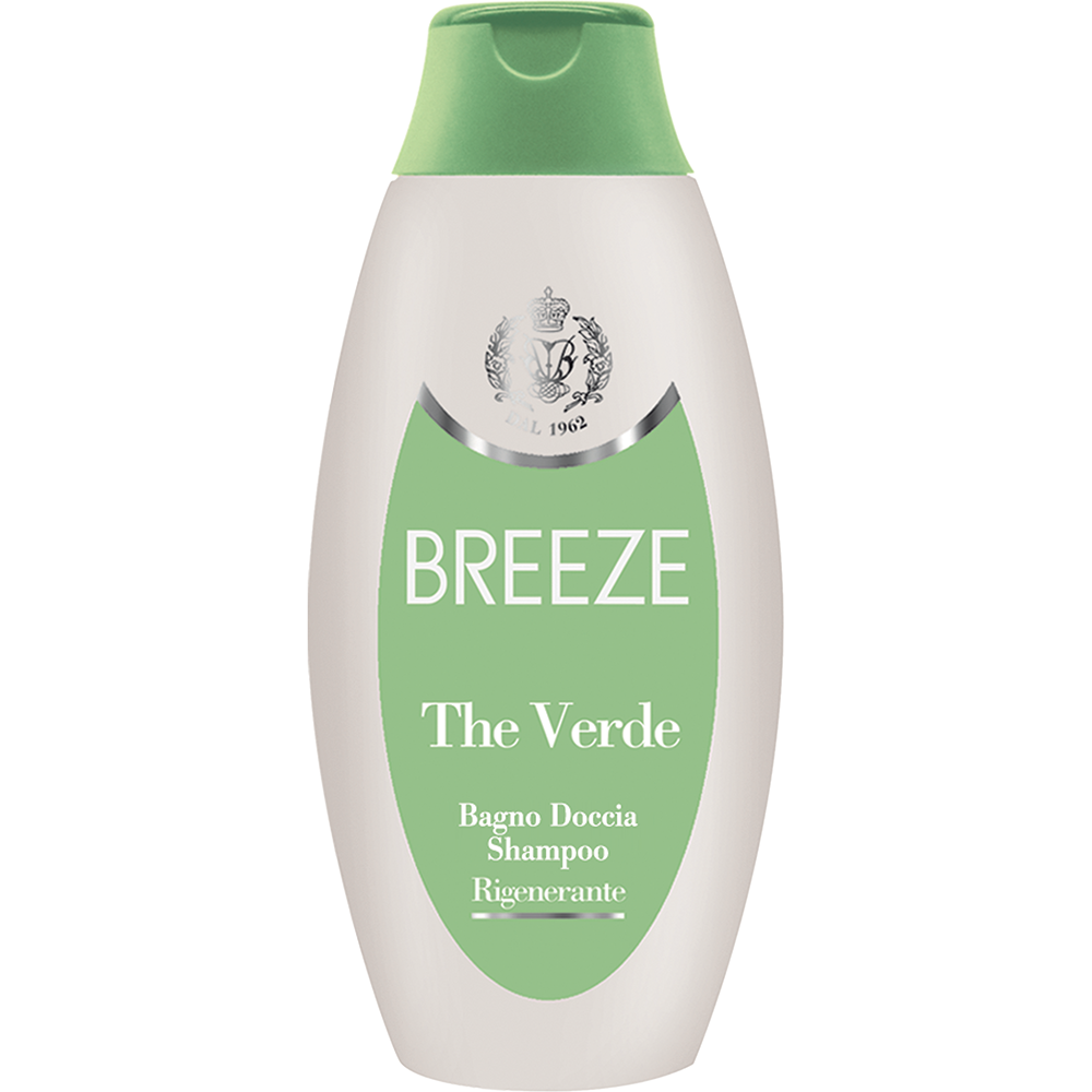 BREEZE BAGNOSCHIUMA DOCCIA SHAMPOO THE VERDE 400 ML - PiùMe