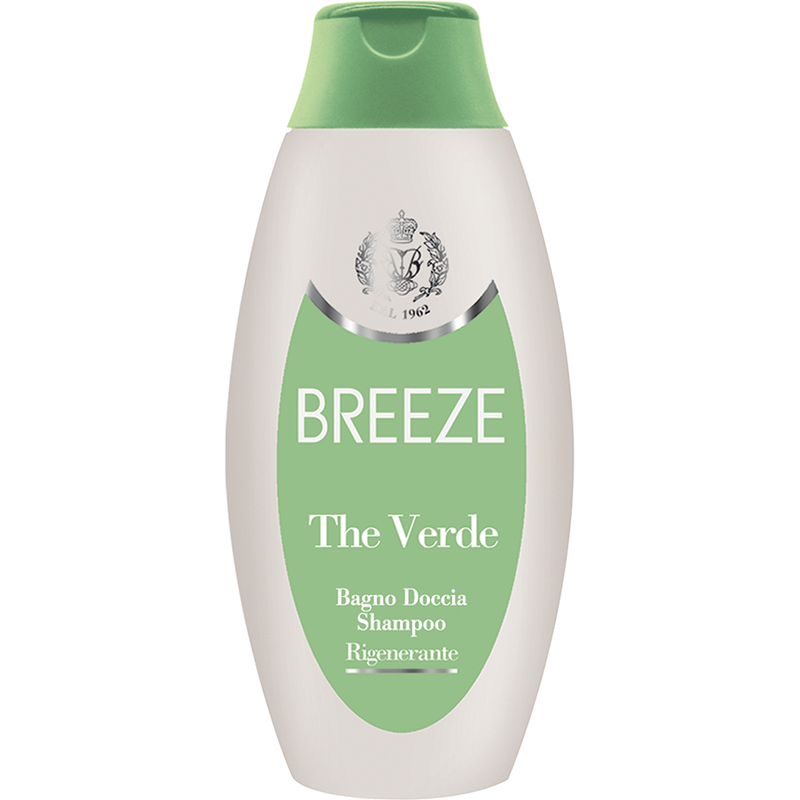 BREEZE Shower Gel & Shampoo Green Tea (The Verde) 400 ml
