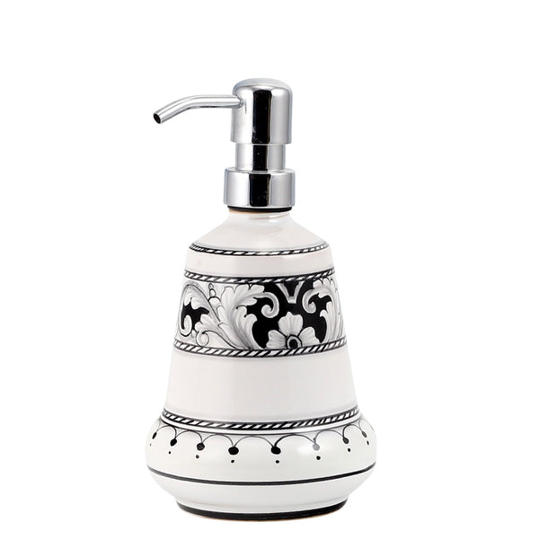 DERUTA VARIO NERO: Liquid Soap Lotion Dispenser (Medium 14 OZ)