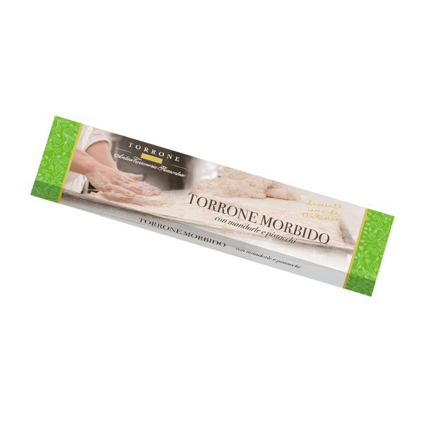 Antica Torroneria Piemontese Soft Nougat with Almonds and Pistacchios