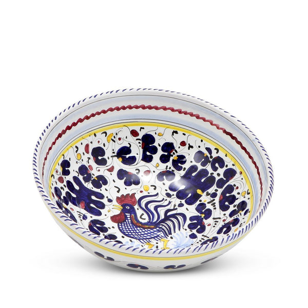 ORVIETO BLUE ROOSTER: Coupe Soup Pasta Bowl
