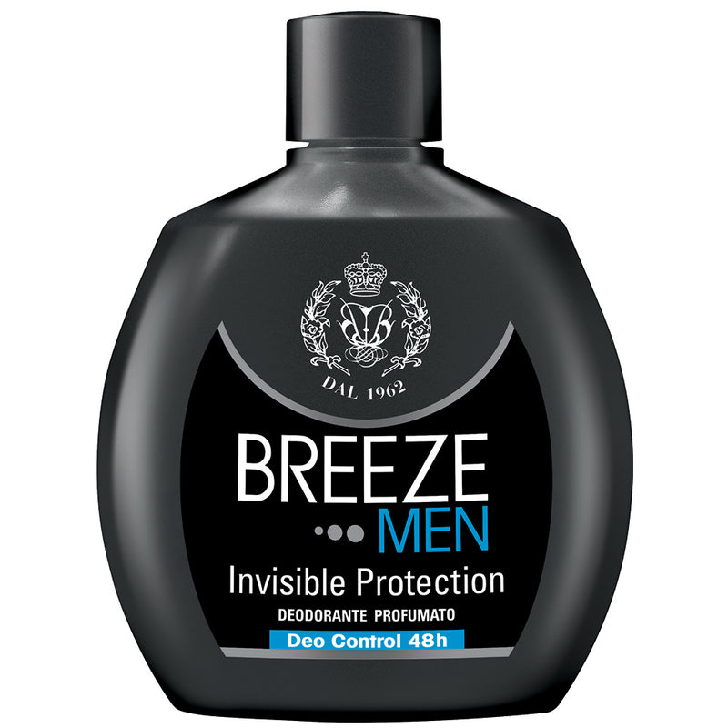 BREEZE Deodorant Squeeze Men Invisible Protection 100 ml