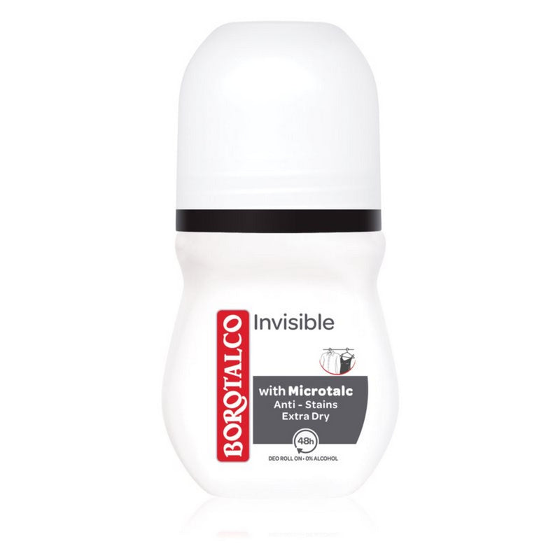 Borotalco Deodorant INVISIBLE Roll-On 50 ml