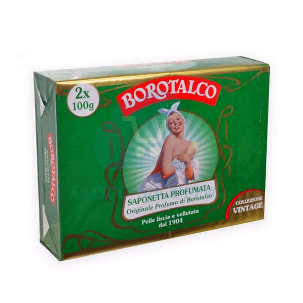 Borotalco 2-Pack Scented Bar Soap Vintage Edition Lady Picture