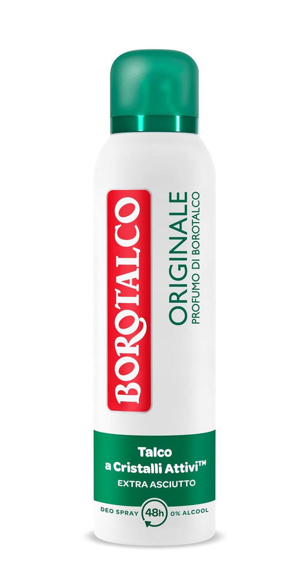 Borotalco Deodorant Original Scent Spray 150 ml with MicroTalc